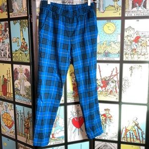 🌹 Blue Plaid Trouser Pants 🌹